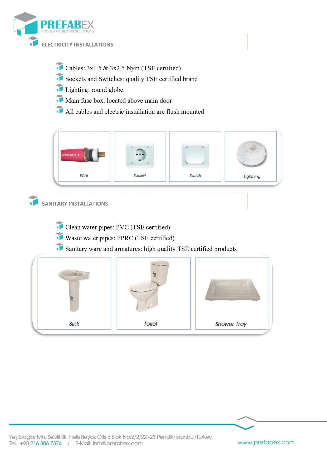 House Technical Specifications